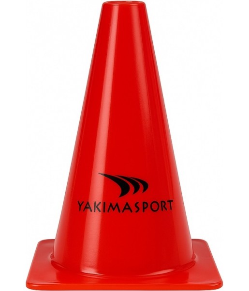 pachołek treningowy bez otworów 23 cm stabilny wytrzymały do ćwiczeń piłkarskich – hurtownia manom