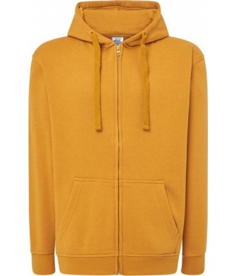 Bluza Treningowa Męska Hood Żółta Musztardowa
