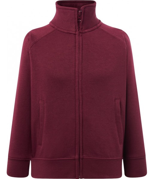 bluza dziecięca full zip 290g kołnierz zamek boczne kieszenie unisex