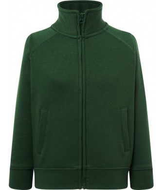 bluza dziecięca full zip 290g kołnierz zamek boczne kieszenie unisex