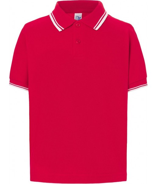 koszulka dziecięca polo bawełna 200g oddychająca do szkoły i na wf