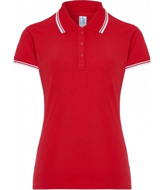 koszulka polo damska regular bawełna 200g elegancka do pracy i na co dzień