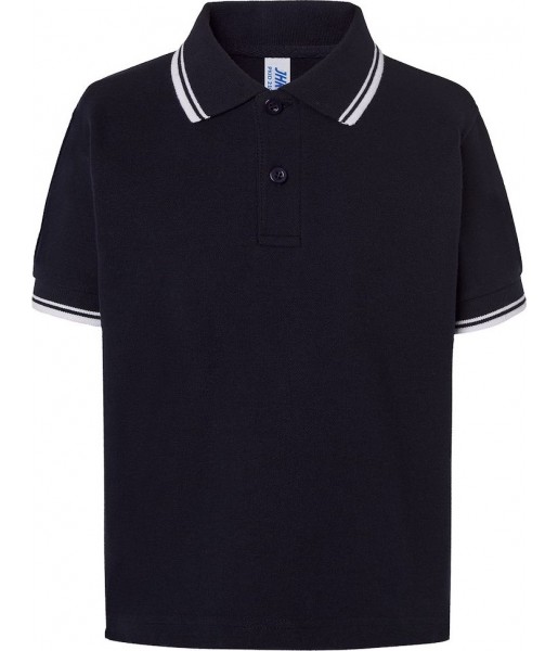 koszulka dziecięca polo bawełna 200g oddychająca do szkoły i na wf