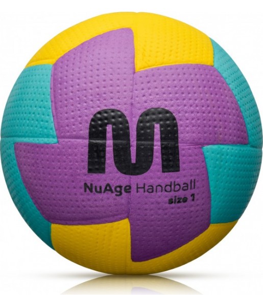 piłka ręczna meteor nuage junior r1 lekka gumowa 24 panele idealna na halę i boisko dla młodych graczy