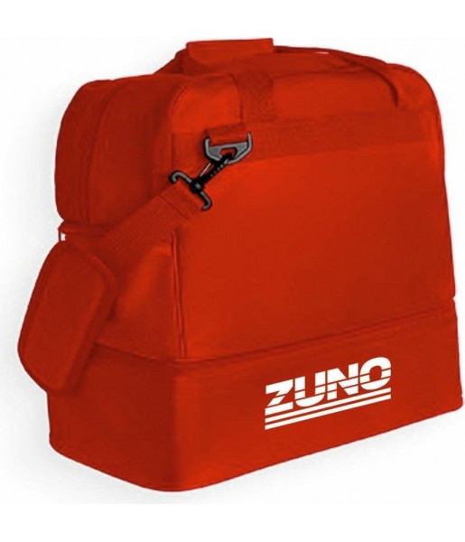 torba piłkarska zuno 53 litry z podwójnym dnem, kieszenią na buty i wodoodpornym materiałem do treningów