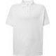 Biała koszulka polo męska JHK PORA 210 Worker 210 g/m²