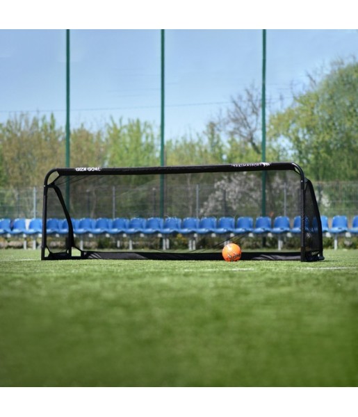 bramka do piłki nożnej 3 × 1 m yakima giza skrzat zaakceptowana przez PZPN z siatką czarną
