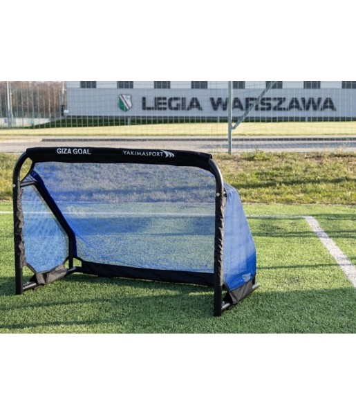 bramka do piłki nożnej 1,2 × 0,8 m yakima giza stalowa z siatką do treningu dzieci