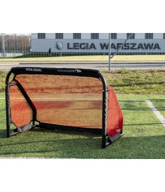 bramka do piłki nożnej 1,2 × 0,8 m yakima giza stalowa z siatką do treningu dzieci