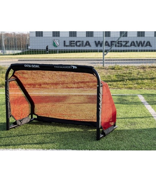 bramka do piłki nożnej 1,2 × 0,8 m yakima giza stalowa z siatką do treningu dzieci