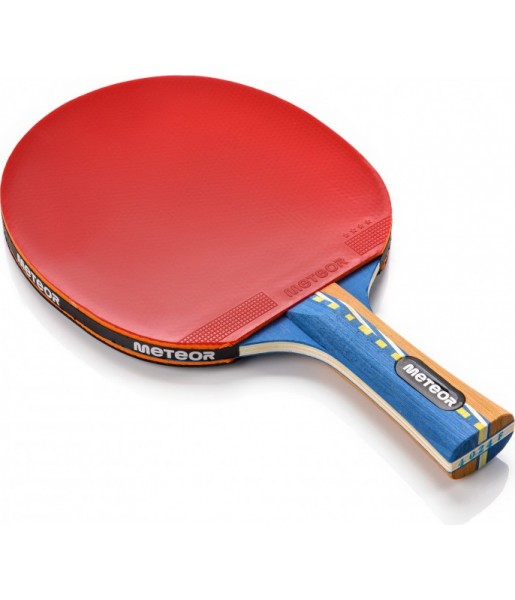 rakietka meteor windstorm do tenisa stołowego, sprężysta guma, dobra kontrola, do szkoły i rekreacji