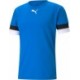 koszulka sportowa puma teamrise 704932 02 niebieska, drycell, siateczka na rękawach