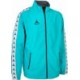 bluza treningowa select ultimate zip turkusowa, poliestrowe mikrowłókno, siatkowa podszewka
