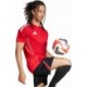 koszulka sportowa adidas tiro 25 competition ji6488 czerwona, aeroready, siateczkowe panele