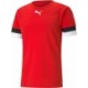 koszulka sportowa puma teamrise 704932 01 czerwona, drycell, siateczka na rękawach