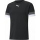 koszulka sportowa puma teamrise 704932 03 czarna, drycell, siateczka na rękawach