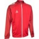 bluza treningowa select spain zip junior v25 czerwona, rozpinana, kieszenie boczne na suwak, poliester