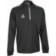 bluza treningowa select spain half zip v25 czarna, 1/2 zip, szybkoschnąca, mikropoliester 220 g/m2