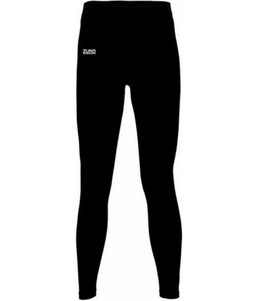 spodnie termoaktywne zuno junior czarne, elastyczna tkanina, oddychająca strefa w kroku