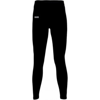 spodnie termoaktywne zuno junior czarne, elastyczna tkanina, oddychająca strefa w kroku