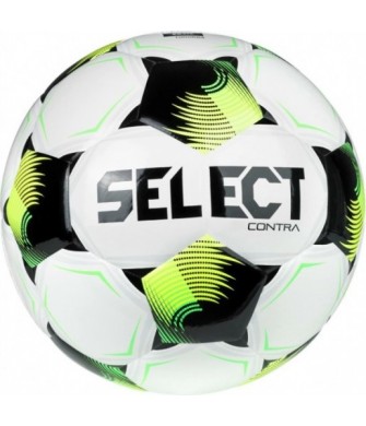 Piłka Nożna Select Contra FIFA Basic Rozmiar 5 Biało-Czarno-Zielona