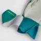 rękawice bramkarskie select 04 protection junior v24 zielono-białe new basic 3 mm z ochroną palców