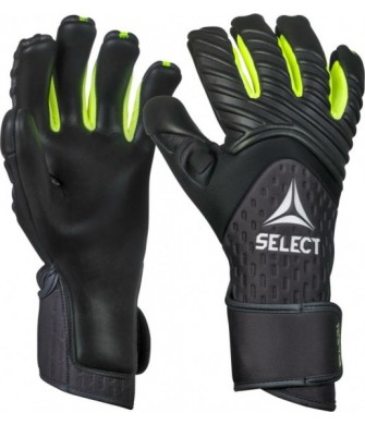 Rękawice Bramkarskie Select 90 Flexi Grip V24 Czarno-Jasnozielone