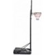 zestaw do koszykówki meteor chicago 21a czarny z regulacją 230-305 cm i podstawą 125 l