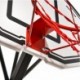 zestaw do koszykówki meteor boston 3 czarno-czerwony z regulacją 210-260 cm i podstawą 65 l