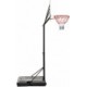zestaw do koszykówki meteor boston 3 czarno-czerwony z regulacją 210-260 cm i podstawą 65 l