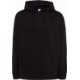 bluza treningowa unisex hood jt czarna z kapturem i kieszenią kangurka pod znakowanie