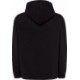 bluza treningowa unisex hood jt czarna z kapturem i kieszenią kangurka pod znakowanie