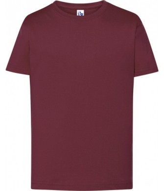 koszulka dziecięca premium z bawełny stabilizowanej 190 g/m2 wygodna do szkoły i pod nadruki