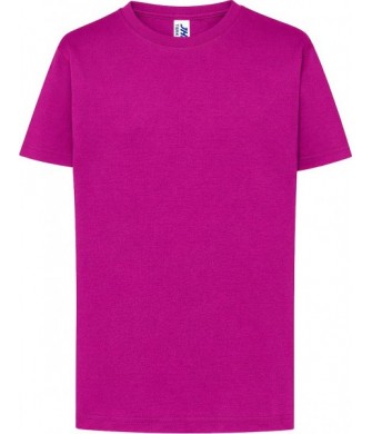 koszulka dziecięca premium z bawełny stabilizowanej 190 g/m2 wygodna do szkoły i pod nadruki