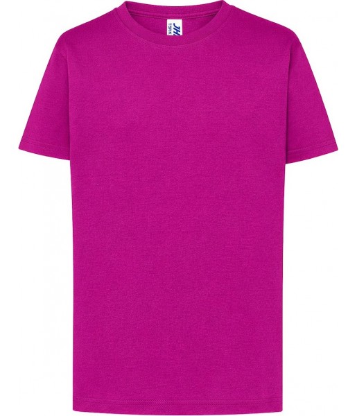 koszulka dziecięca premium z bawełny stabilizowanej 190 g/m2 wygodna do szkoły i pod nadruki
