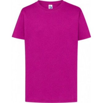 koszulka dziecięca premium z bawełny stabilizowanej 190 g/m2 wygodna do szkoły i pod nadruki