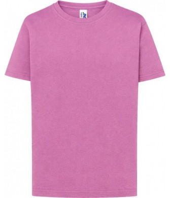 koszulka dziecięca premium z bawełny stabilizowanej 190 g/m2 wygodna do szkoły i pod nadruki