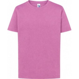 koszulka dziecięca premium z bawełny stabilizowanej 190 g/m2 wygodna do szkoły i pod nadruki