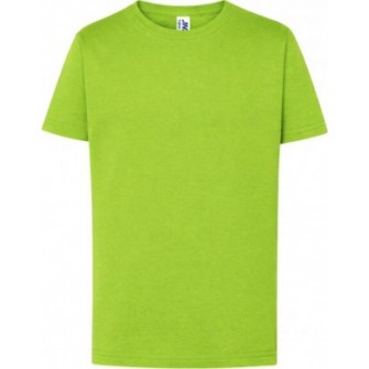 koszulka dziecięca premium z bawełny stabilizowanej 190 g/m2 wygodna do szkoły i pod nadruki