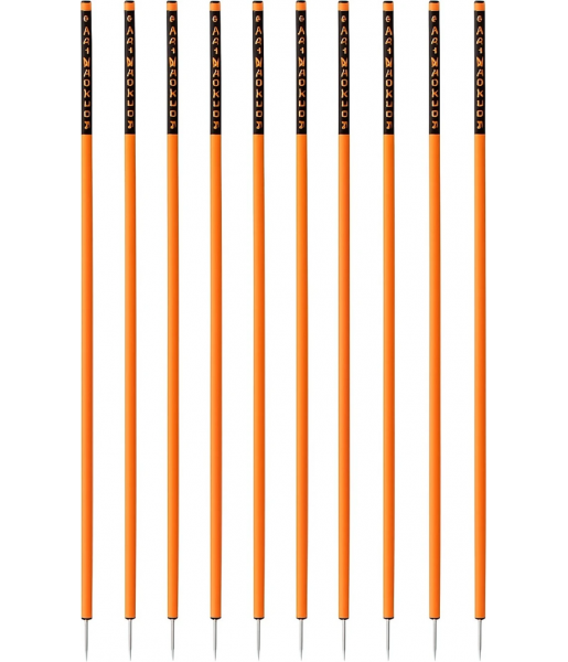 Tyczka Treningowa i Slalomowa Yakima Elite 170 cm - zestaw 10 sztuk