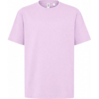 Różowa Mauve koszulka bawełniana męska JHK TSUAOVER oversize 200 g/m²