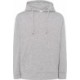 Szara popielata bluza dresowa z kapturem JHK JT SWKNG unisex z kieszenią kangurką