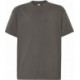 Szara koszulka bawełniana męska oversize 240 g JHK TSUAOVER240 Wolf Grey