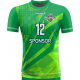 koszulka siatkarska omega 20 junior zielono-jasnozielona, sublimacja, szybkoschnąca do siatkówki halowej