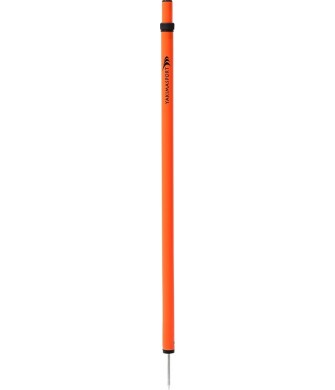 10x Tyczka treningowa i slalomowa 170cm - teleskopowa, składana tyczki Pomarańczowy