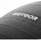 Czarna piłka fitness Meteor 65 cm Anti-Burst z pompką nożną