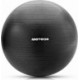 Czarna piłka fitness Meteor 55 cm Anti-Burst z pompką nożną
