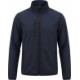 Granatowa kurtka softshell JHK JT Softjac z kieszeniami na zamek