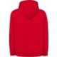 Czerwona bluza dresowa z kapturem JHK JT SWKNG unisex z kieszenią kangurką