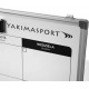 Tablica planer miesięczny Yakima 120 * 90 cm dwustronna magnetyczna biała